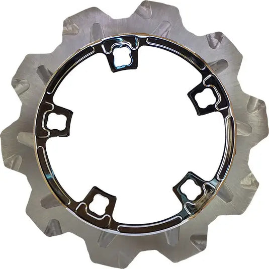 Lyndall Steel Perimeter Rotors - Touring 14 + / Silver