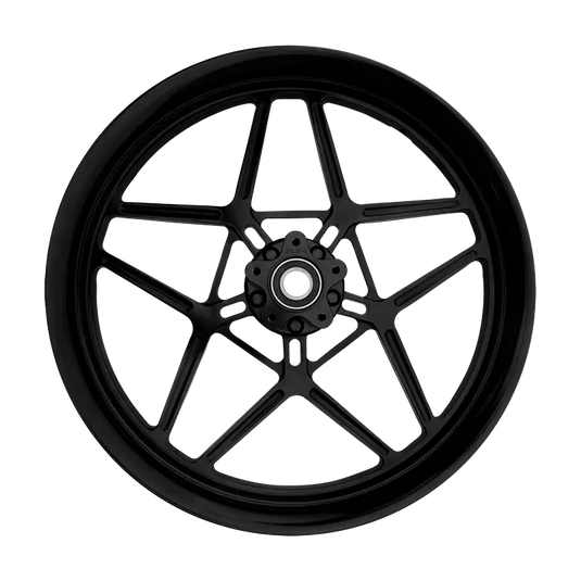 Lyndall V-Starr Wheel - Front - Yes / Black / 19 x 3.5 - Wheels