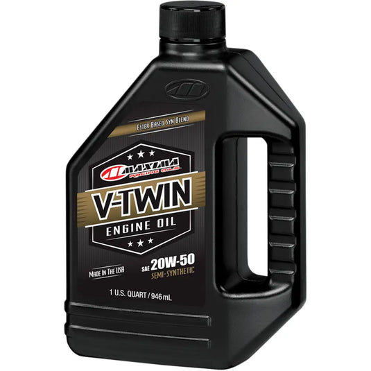 Maxima Racing Oils V-Twin Semi-Synthetic Engine Oil 20W-50