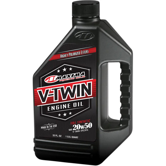 Maxima Racing Oils V-Twin Synthetic Oil 20W-50