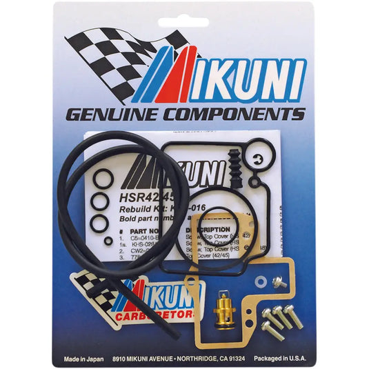 Mikuni Rebuild Kit - HSR 42/45 - Air/Fuel Components