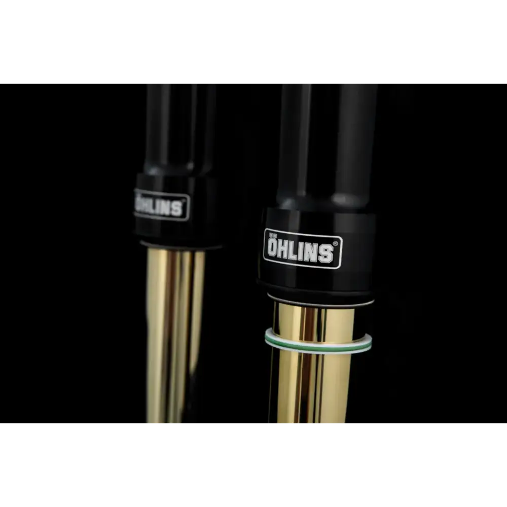 Öhlins suspension forks.