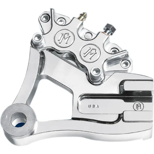 Performance Machine Classic Rear Calipers - Chrome / 99 FXD - Brake Components