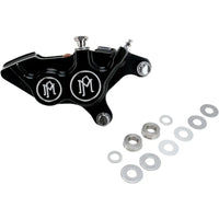 Performance Machine Four-Piston Differential Bore 00-17 Non Brembo Equipped - Contrast Cut / Right - Brake Components