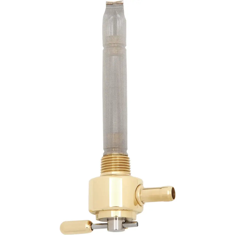 Load image into Gallery viewer, Pingel Petcock - Petcock 180* Facing Inward / Old School Brass / 3/8 NPT Round - Air/Fuel Components
