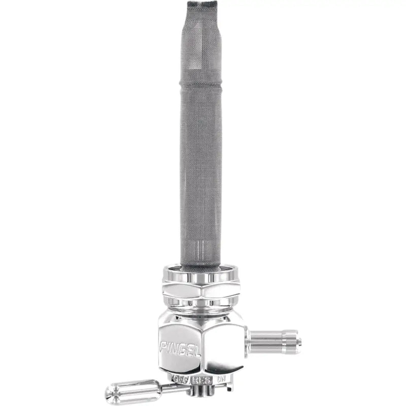 Load image into Gallery viewer, Pingel Petcock - Petcock 180* Facing Inward / Smooth / 22mm Hex - Air/Fuel Components
