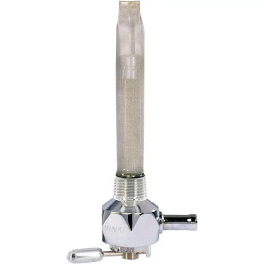 Pingel Petcock - Petcock 90* Facing Backward / Diamond / 3/8 NPT Hex - Air/Fuel Components