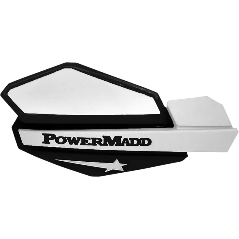 Load image into Gallery viewer, PowerMadd Star Series Hand Guards - Black/White - Hand/Foot Components
