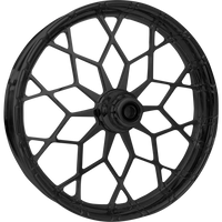 RC COMPONENTS Wheel - Phenom - Front - Dual Disc/without ABS - Black - 21x3.5 - FLH 213HD031NON135B