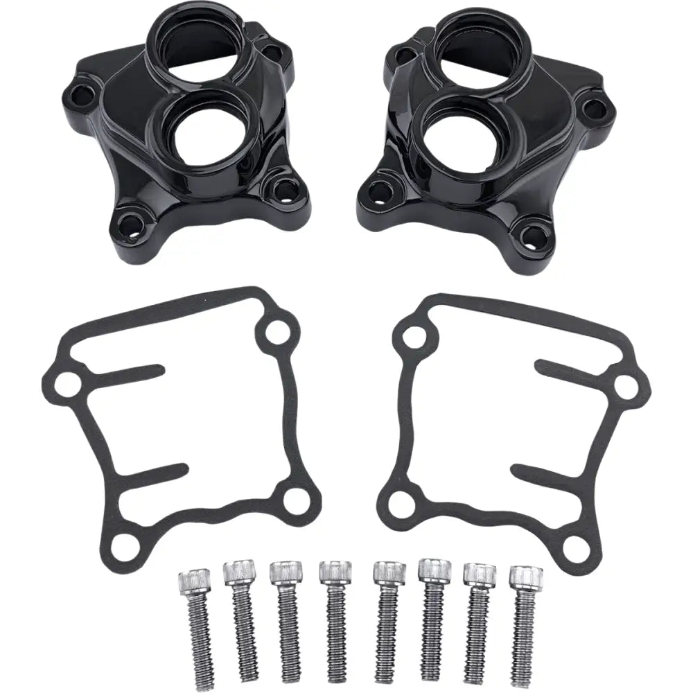 Replacement Tappet Covers - 99-17 TC Black - Engine Components