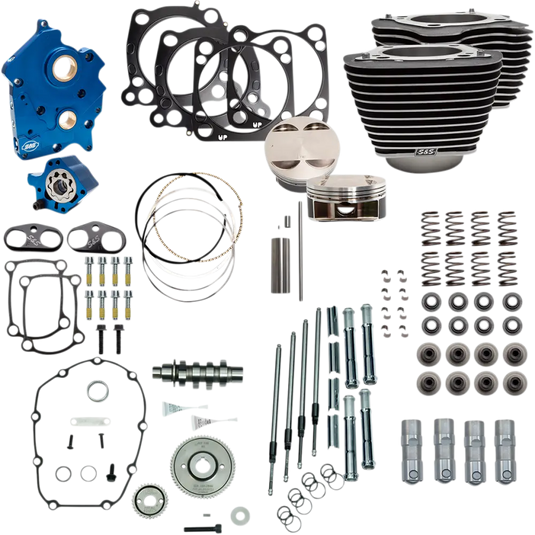 S&S 124’’ Power Packages for Milwaukee 8 - Engine Components