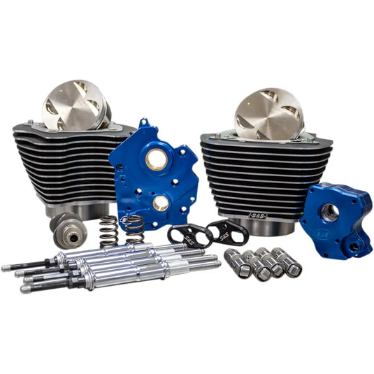 S&S 124’’ Power Packages for Milwaukee 8 - Engine Components