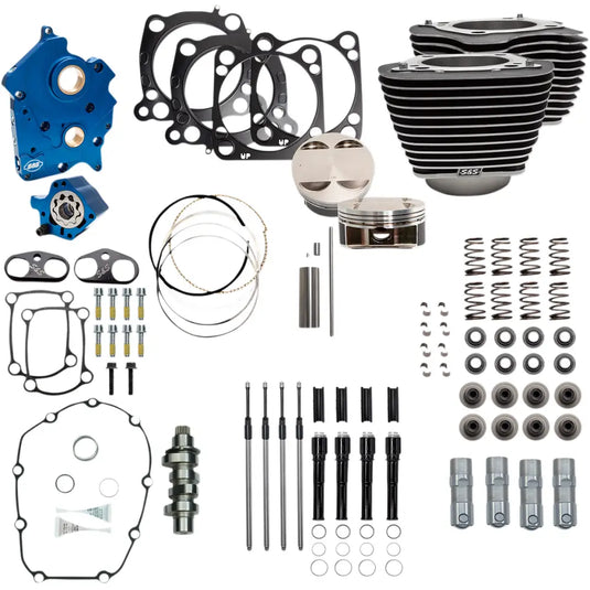 S&S 124’’ Power Packages for Milwaukee 8 - Engine Components