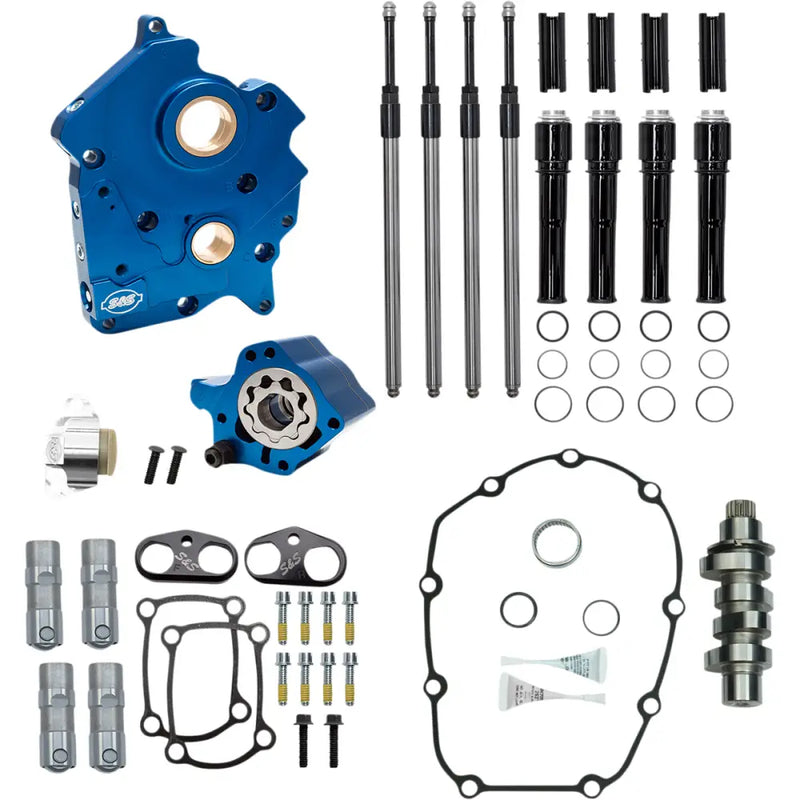 Load image into Gallery viewer, S&amp;S Cam Chest Kit Milwaukee 8 - Oil Cooled / 465 Cam Chain / Black - Engine Components
