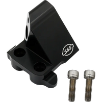 S&S CYCLE Replacement Fuel Rail Kit - Black - M8 Softail 160-0287