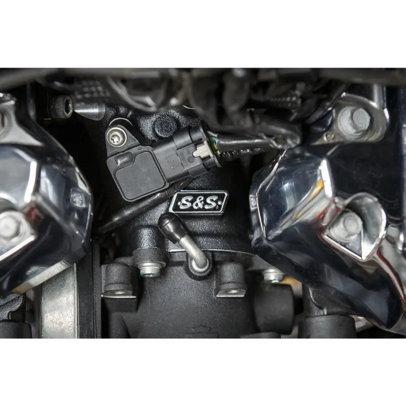 Load image into Gallery viewer, S&amp;S Cycles CNC Ported Intake Manifold M8 55mm
