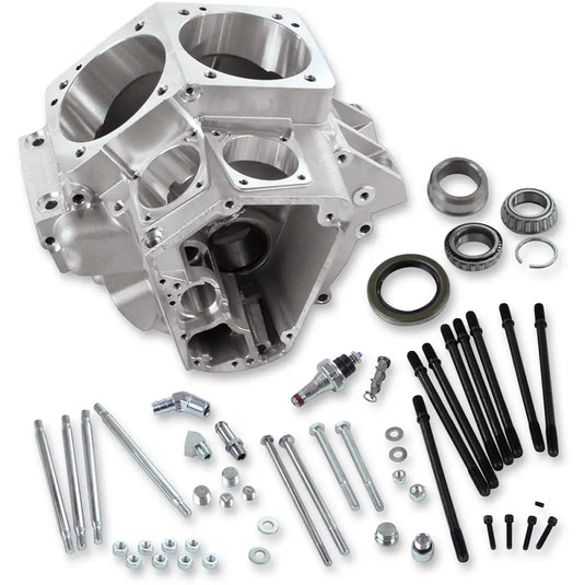 S&S Early Cases - 84-99 31-0047 4.00’’ (Silver) - Engine Components