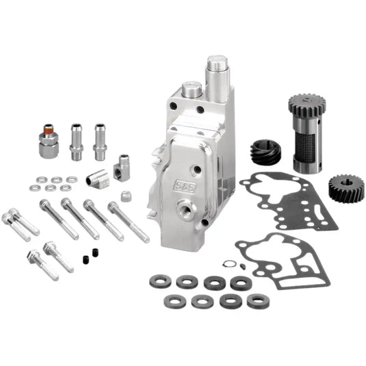 S&S HVHP Oil Pumps - 82-99 Big Twin w/ S&S Flywheels or Pinion Shaft / Kit / w/ Universal Cover - Engine Components