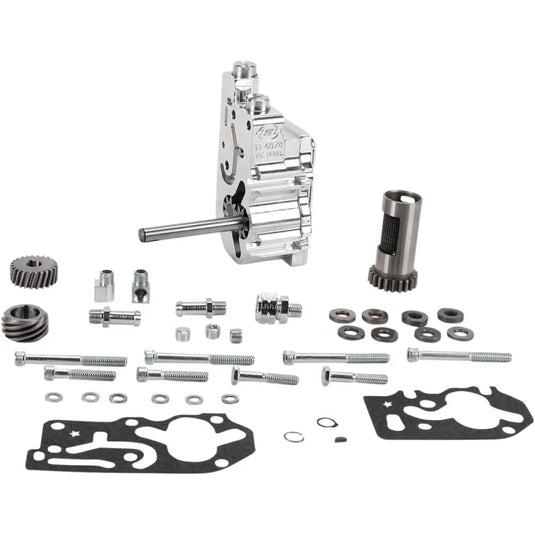 S&S HVHP Oil Pumps - 82-99 Big Twin w/ S&S Flywheels or Pinion Shaft / Kit / w/ 92-99 Style Cover - Engine Components