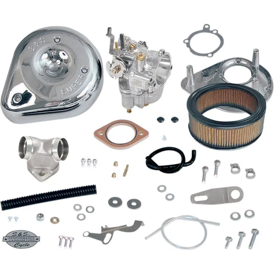 S&S Super E and Super G Carb Kits - S&S CARB KIT ’E’ 04-06 XL - Air/Fuel Components