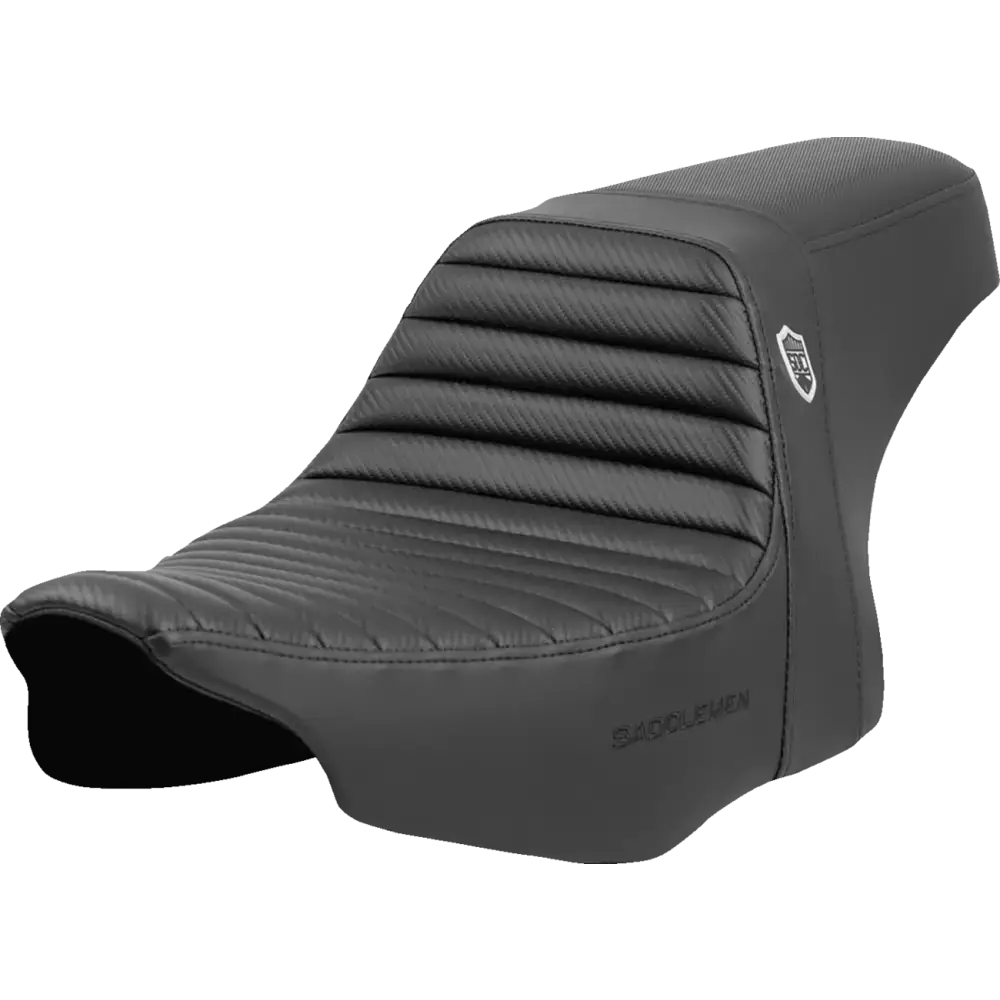 SADDLEMEN Pro Series SDC Performance Seat - w/o Backrest - Tuck-n-Roll - FLH/FLT '23-'24 SC82307T