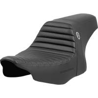 SADDLEMEN Pro Series SDC Performance Seat - w/o Backrest - Tuck-n-Roll - FLH/FLT '23-'24 SC82307T