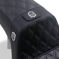 San Diego Customs Pro Series Seat - 06-17 FLD/FXD With Backrest - Seat Components
