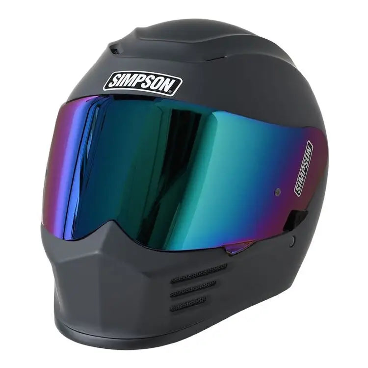 Load image into Gallery viewer, Simpson Speed Bandit - Matte Black / X Small - Helmet Components
