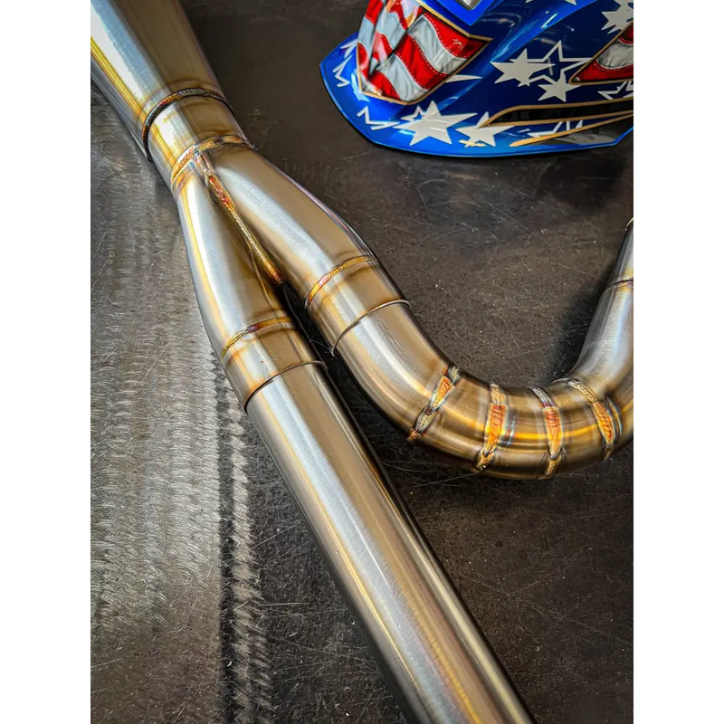 Load image into Gallery viewer, SP Concepts 99-05 Dyna - Big Bore 4.5 ’Works Edition’ - Stainless - Vehicles &amp; Parts
