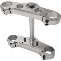 Speed Merchant Elite 49mm Triple Trees - 18 + Softail 49mm Models / Polished - Chassis Components