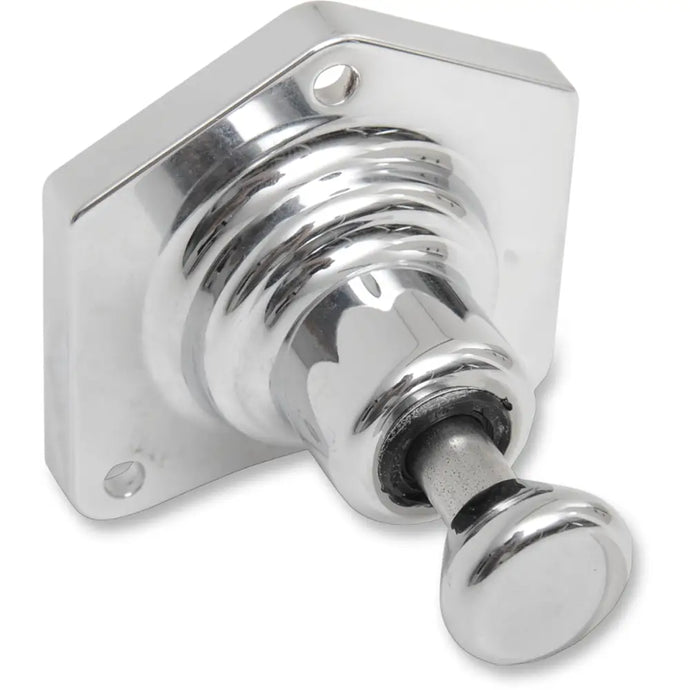 Terry Solenoid End Cover Starter Buttons - For 1.2/1/4/1.5kW Starters Chrome - Electrical Components