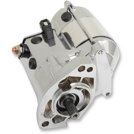 Terry Starter Motors - 94-06 Big Twin 1.2KW Chrome - Electrical Components