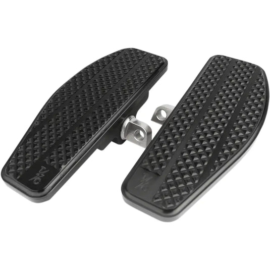 Thrashin Mini Floorboards - 57-Cur Big Twin Male Mount / Black - Hand/Foot Components