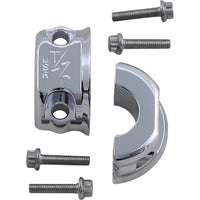 Thrashin Perch Clamps - 09-Cur XL / Chrome - Hand/Foot Components