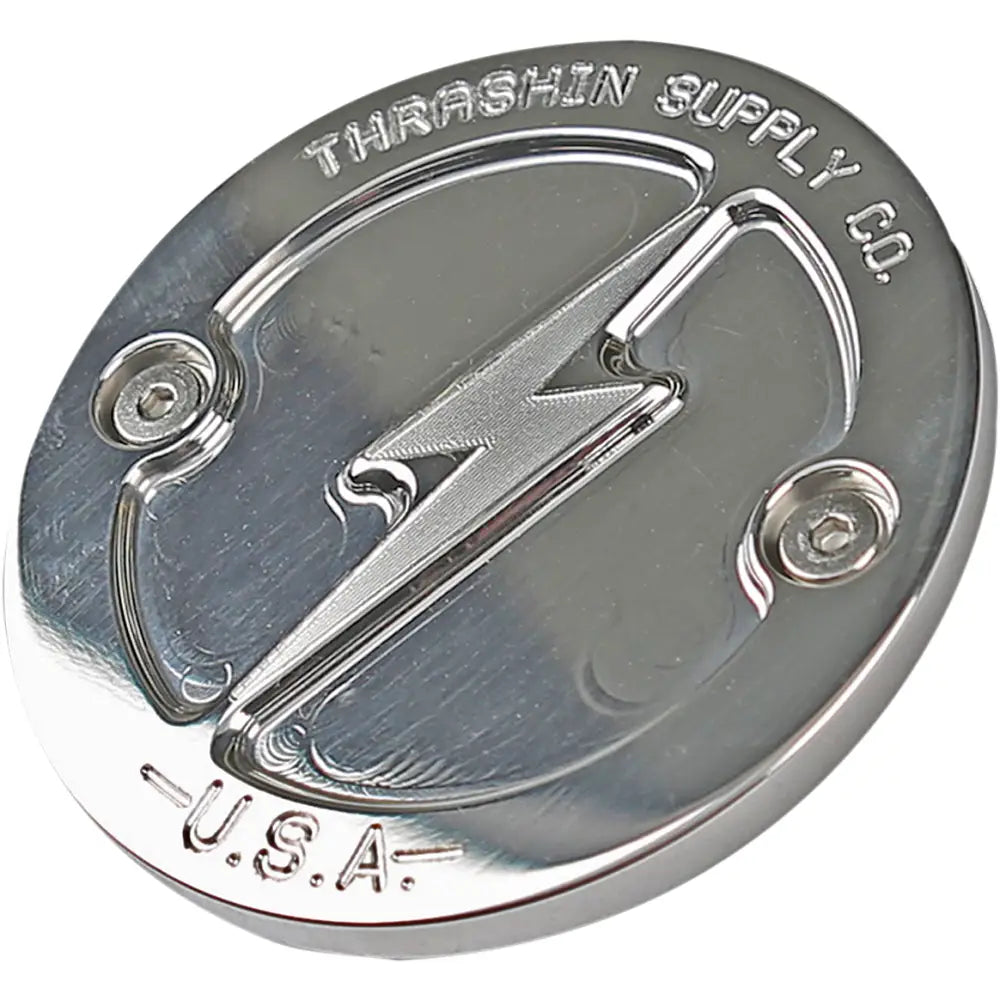 Thrashin Supply Co Points Covers - Milwaukee 8 Dished Polished - Engine Components
