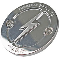 Thrashin Supply Co Points Covers - Milwaukee 8 Dished Polished - Engine Components