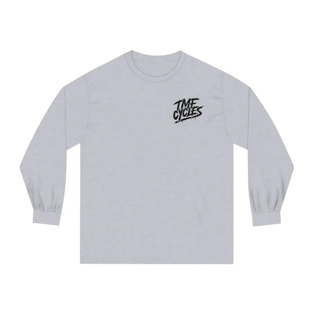 TMF Cycles FTW Shirt Long Sleeve T-Shirt - Athletic Heather / S - Long-sleeve