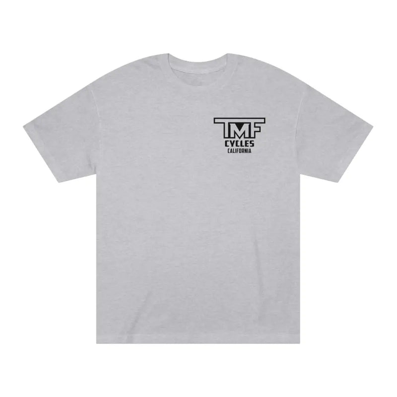 Load image into Gallery viewer, TMF Cycles Logo T-Shirt - Athletic Heather / S - T-Shirt
