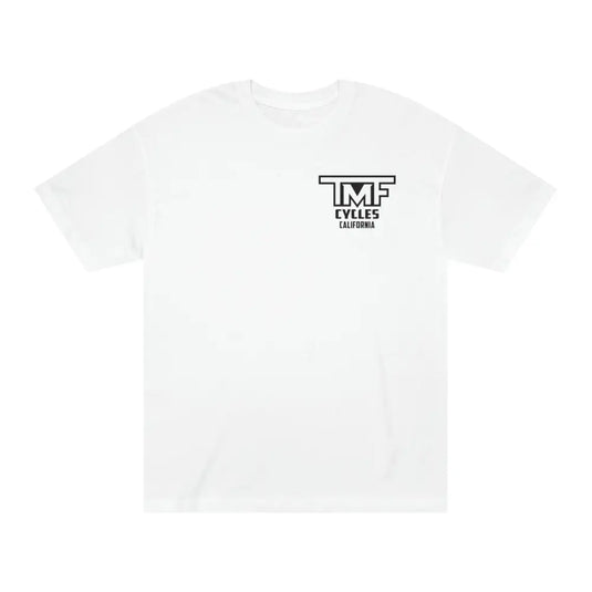 TMF Cycles Logo T-Shirt - White / S - T-Shirt