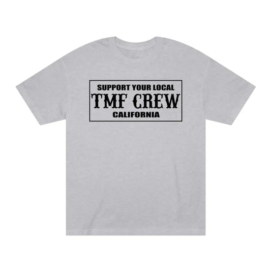 TMF ’Support TMF CREW’ T-Shirt - Athletic Heather / S - T-Shirt