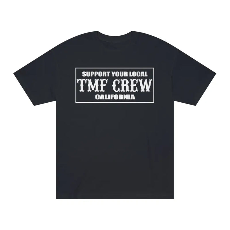 Load image into Gallery viewer, TMF ’Support TMF CREW’ T-Shirt - Black / S - T-Shirt
