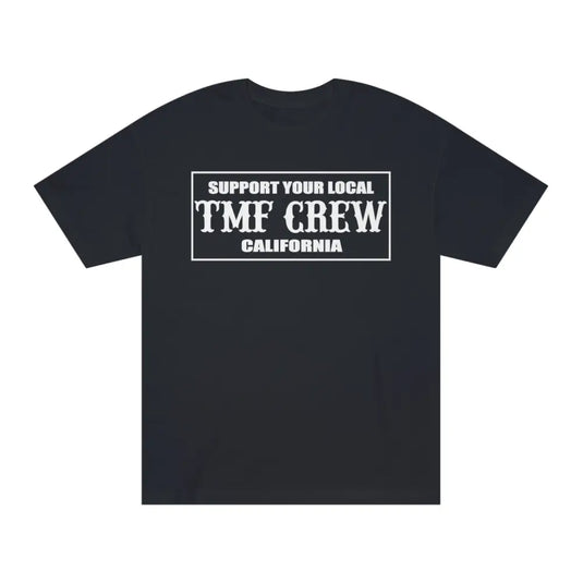 TMF ’Support TMF CREW’ T-Shirt - Black / S - T-Shirt