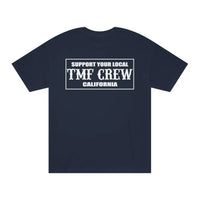 TMF ’Support TMF CREW’ T-Shirt - Navy / S - T-Shirt