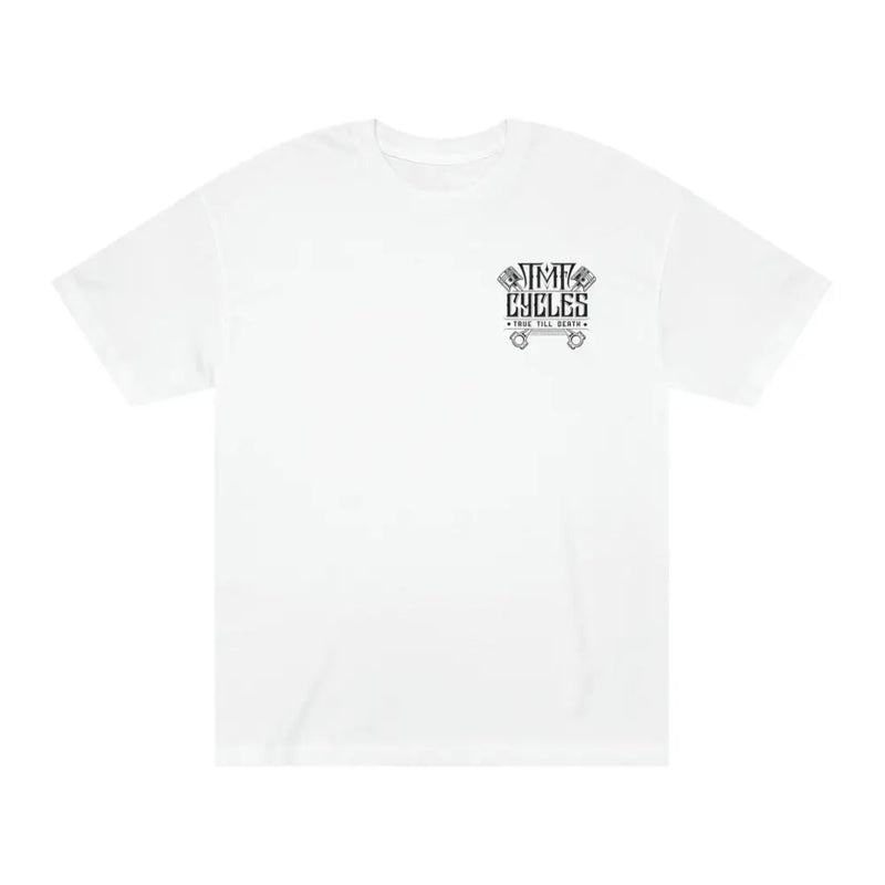 Load image into Gallery viewer, TMF True Til Death Shirt - White / S - T-Shirt
