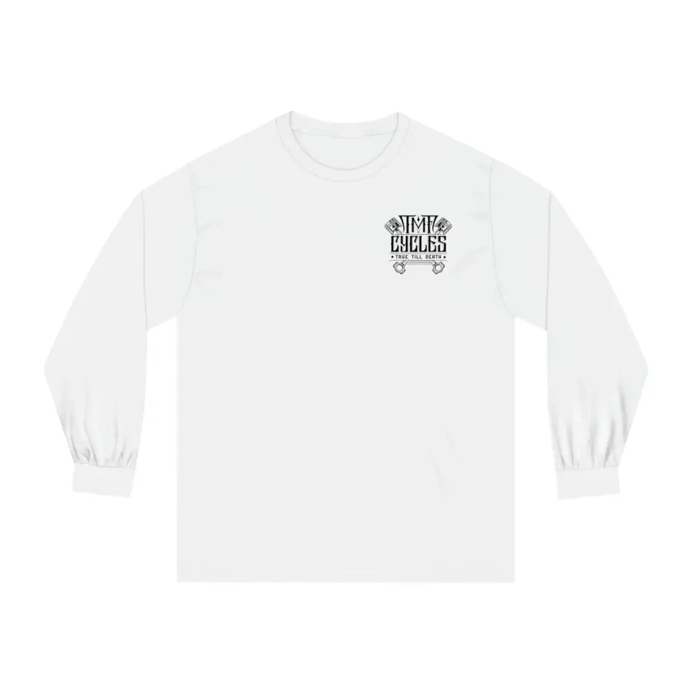 TMF ’True Til Death Shirt’Long Sleeve T-Shirt - White / S - Long-sleeve