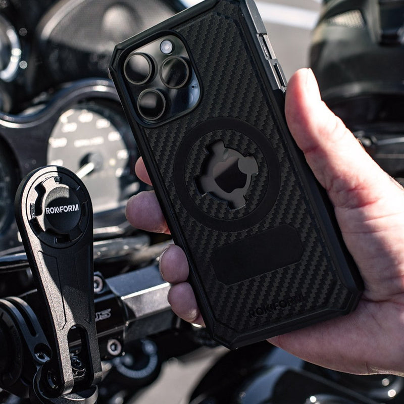 Load image into Gallery viewer, Rokform Motorcycle Handlebar Phone Mount
