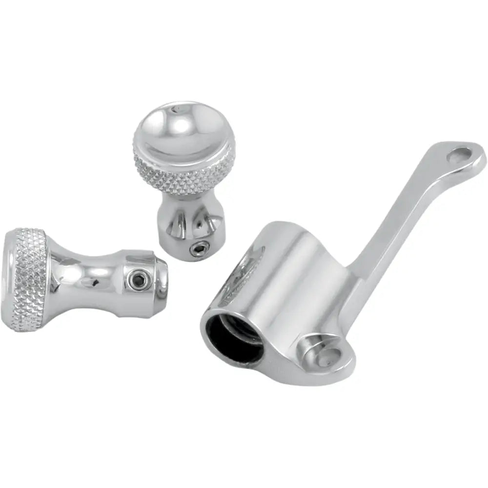 Todd Cycles Mikuni Enrichener Cable Relocation Bracket and Knobs - Air/Fuel Components