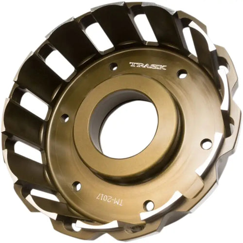 Trask Billet Clutch Basket - 17-UP Milwaukee 8 (Gold Finish)