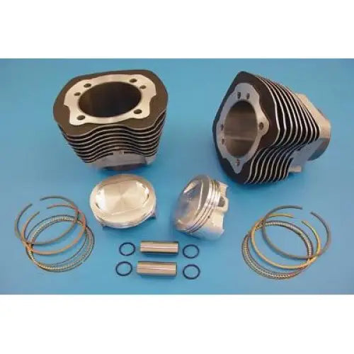 V-Twin MFG 107 inch Big Bore Twin Cam Cylinder Kit - Engine Components