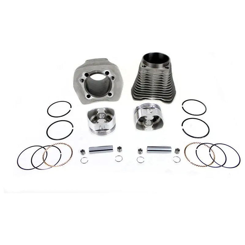 Load image into Gallery viewer, V-Twin MFG 88 inch Evolution Big Bore Cylinder Kit Silver - Engine Components
